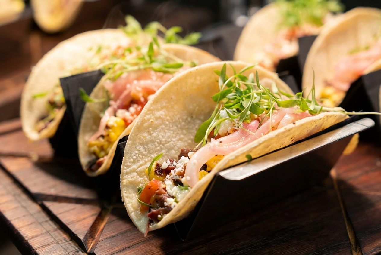 Honey Lime Chicken Tacos